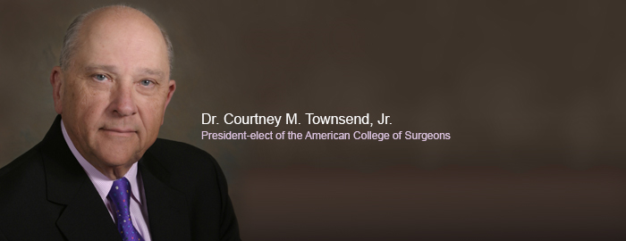 Townsend is president-elect of American College of Surgeons